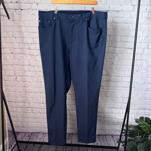 Men’s Greg Norman Collection Navy Golf Pants